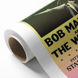 Vintage Bob Marley Uprising Tour Poster 1980 - Retro Music Wall Art