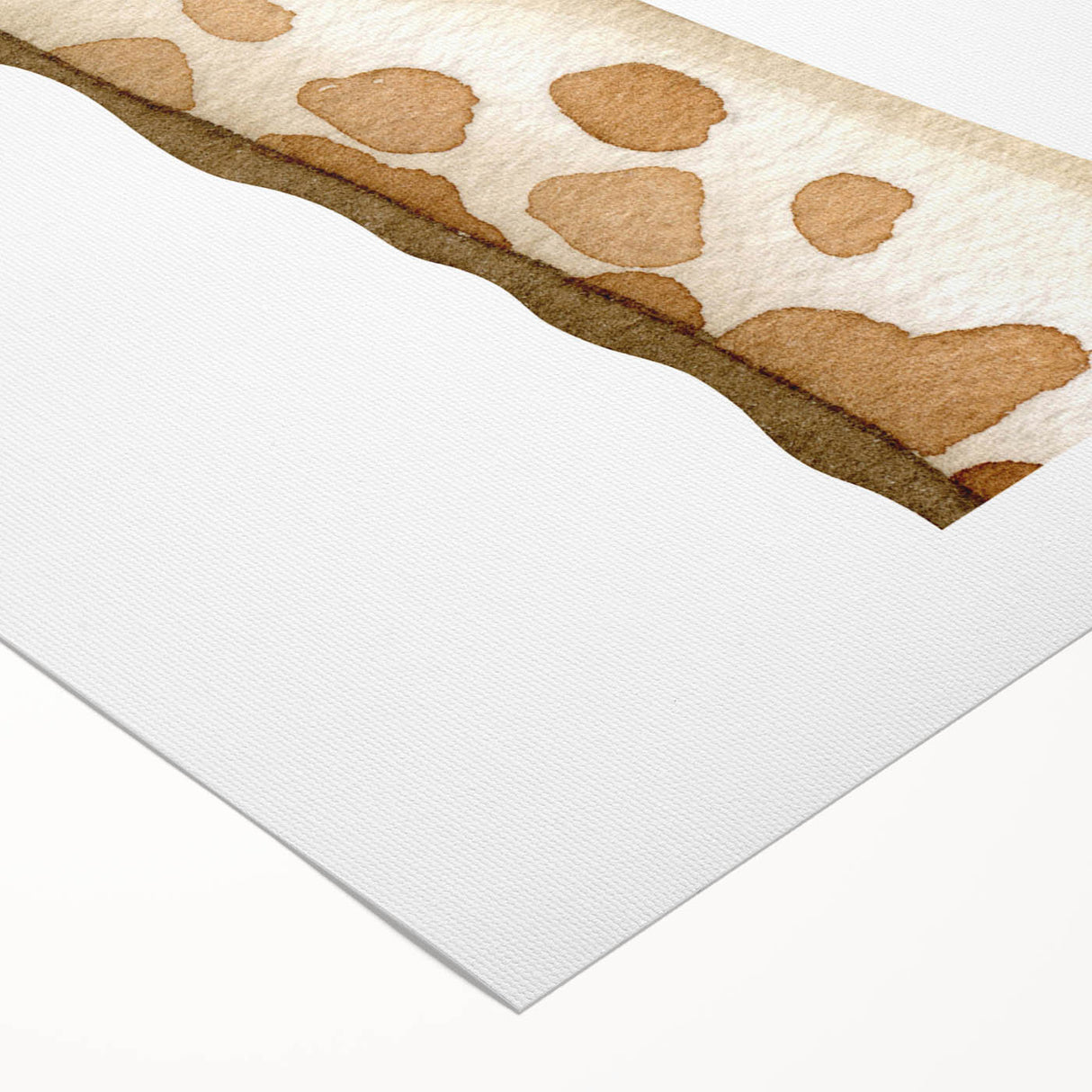 Giraffe Nursery Canvas Print - Baby Room Wall Art for Kids