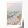 Extra large rolled print featuring a vibrant floral design in summer hues.