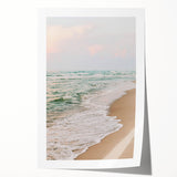 Extra large rolled print featuring a vibrant floral design in summer hues.
