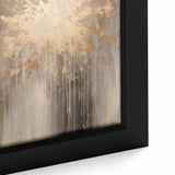 Extra large black wall art featuring a textured, colorful abstract design on a framed canvas, suitable for living room decor.