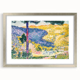 Impressionist Landscape Art – Valley with Fir by Henri Cross