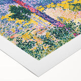 Impressionist Landscape Art – Valley with Fir by Henri Cross