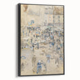 Impressionist Wall Art - Market Scene by Whistler