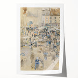 Impressionist Wall Art - Market Scene by Whistler
