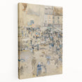 Impressionist Wall Art - Market Scene by Whistler