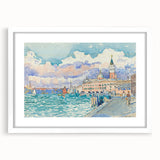 Impressionist Venice Wall Art - Claude Monet-Style Landscape Painting