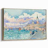 Impressionist Venice Wall Art - Claude Monet-Style Landscape Painting