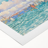 Impressionist Venice Wall Art - Claude Monet-Style Landscape Painting