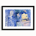 Venice Night Festival Impressionist Art - Claude Monet-Style Print