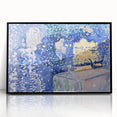 Venice Night Festival Impressionist Art - Claude Monet-Style Print