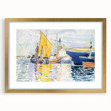 Venetian Sailing Scene Impressionist Art - Modern Wall Decor Print