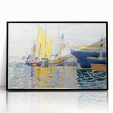 Venetian Sailing Scene Impressionist Art - Modern Wall Decor Print