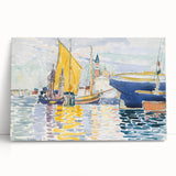 Venetian Sailing Scene Impressionist Art - Modern Wall Decor Print