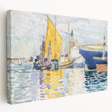Venetian Sailing Scene Impressionist Art - Modern Wall Decor Print
