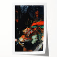 Baroque Still Life Art - Antique Fruit and Lobster Print for Home Décor
