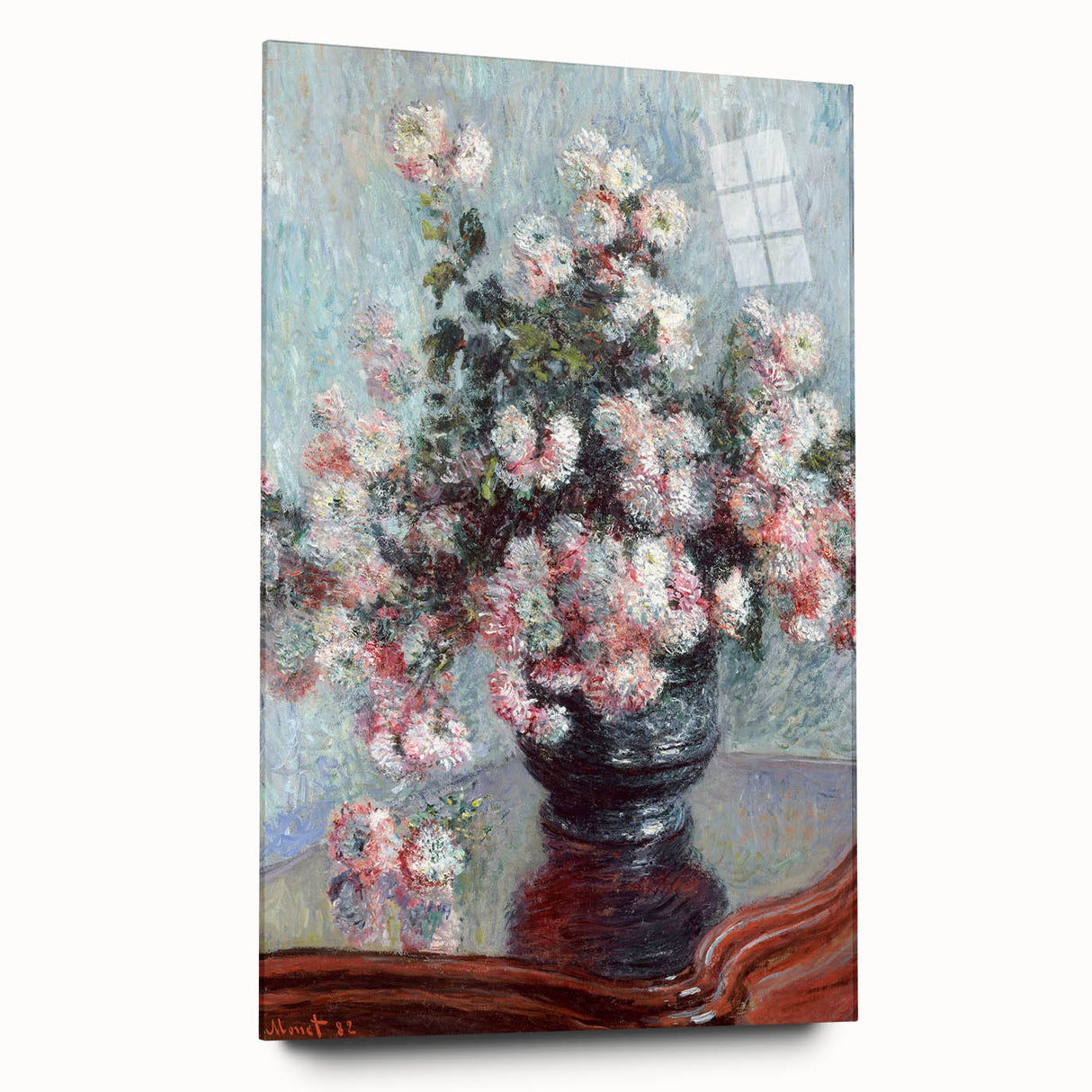 Impressionist Floral Art - Alfred William Finch’s Chrysanthemums Print