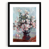 Impressionist Floral Art - Alfred William Finch’s Chrysanthemums Print