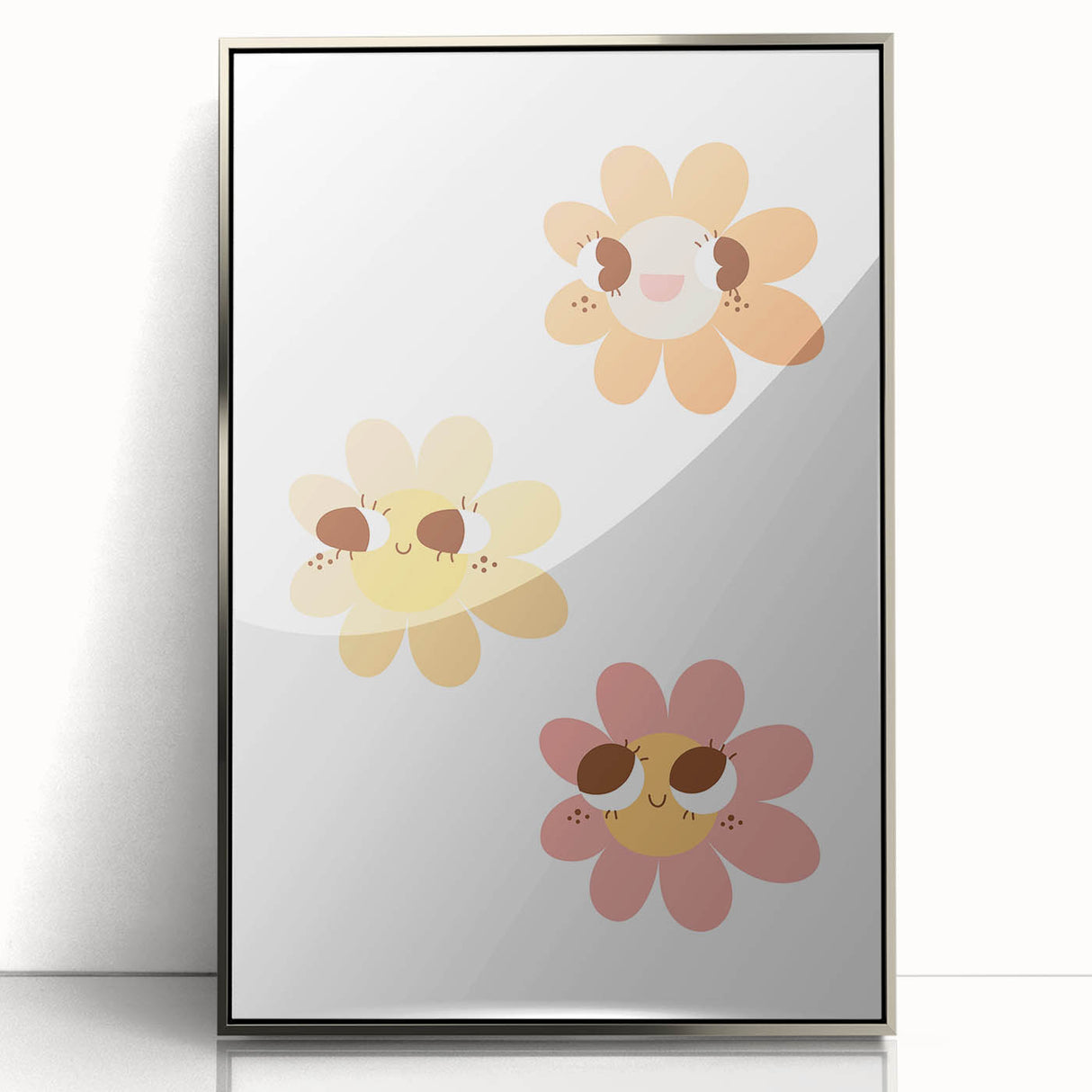 Children’s Wall Decor - Playful Floral Kids Room Art Prints