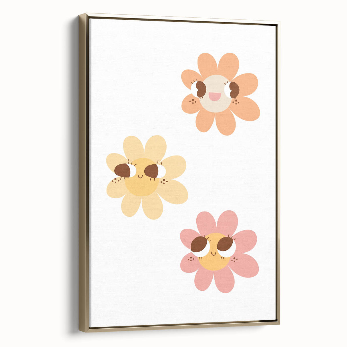 Children’s Wall Decor - Playful Floral Kids Room Art Prints