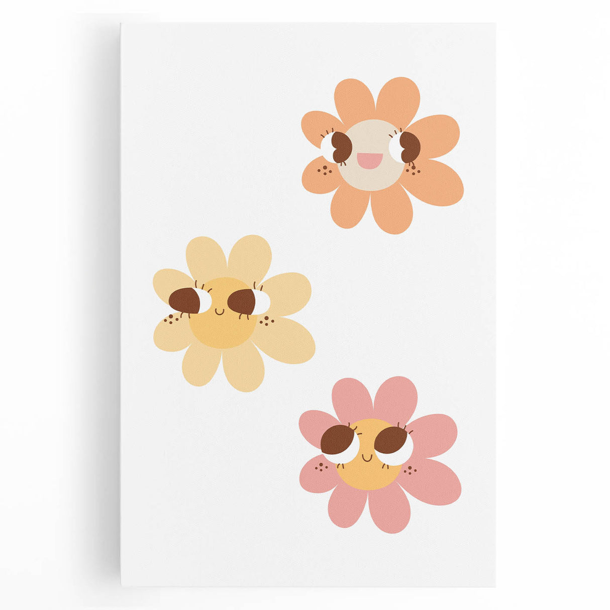Children’s Wall Decor - Playful Floral Kids Room Art Prints