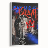 Basquiat Pop Art Wall Art - Bold Graffiti-Inspired Canvas Print