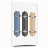 Skateboard Wall Art - Boys Room Wall Art Kids Wall Art Prints