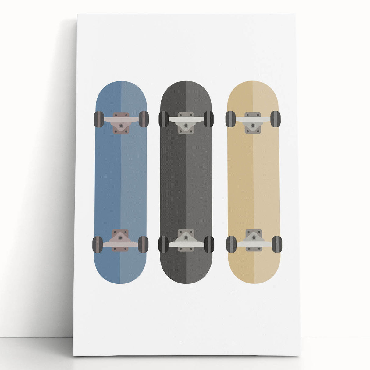 Skateboard Wall Art - Boys Room Wall Art Kids Wall Art Prints