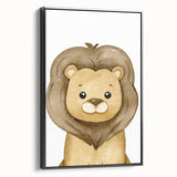 Adorable Lion Nursery Wall Art - Baby Room Decor for Kids