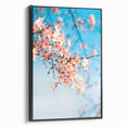 Black and white landscape art painting on framed canvas depicting a vintage spring scene, ideal for bedroom decor.