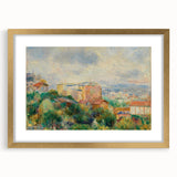 Renoir's View from Montmartre - French Impressionist Wall Art