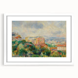 Renoir's View from Montmartre - French Impressionist Wall Art