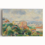 Renoir's View from Montmartre - French Impressionist Wall Art