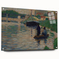 Seurat’s View of the Seine - Impressionist River Landscape Wall Art