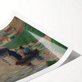 Seurat’s View of the Seine - Impressionist River Landscape Wall Art