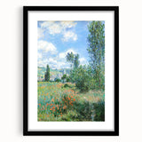 Impressionist Wall Art - View of Vétheuil by Monet