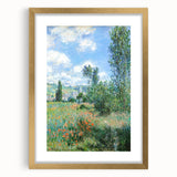 Impressionist Wall Art - View of Vétheuil by Monet