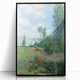 Impressionist Wall Art - View of Vétheuil by Monet