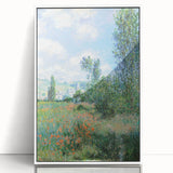 Impressionist Wall Art - View of Vétheuil by Monet
