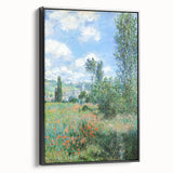 Impressionist Wall Art - View of Vétheuil by Monet
