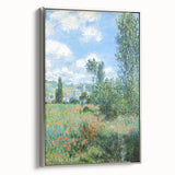 Impressionist Wall Art - View of Vétheuil by Monet