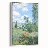 Impressionist Wall Art - View of Vétheuil by Monet