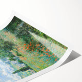 Impressionist Wall Art - View of Vétheuil by Monet