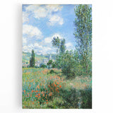 Impressionist Wall Art - View of Vétheuil by Monet