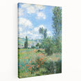 Impressionist Wall Art - View of Vétheuil by Monet