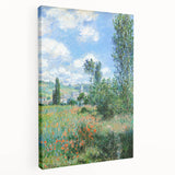 Impressionist Wall Art - View of Vétheuil by Monet