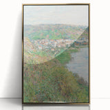 Impressionist Wall Art - View of Vétheuil by Monet