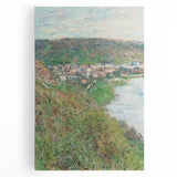 Impressionist Wall Art - View of Vétheuil by Monet