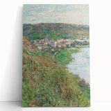 Impressionist Wall Art - View of Vétheuil by Monet