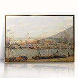 Pissarro’s View on the Cotton Mill - Impressionist Industrial Wall Art